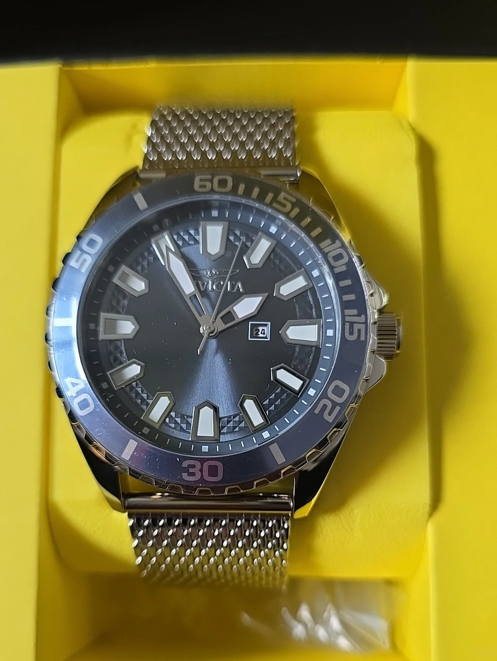 558.  Invicta Pro Diver Velaforge Men's Watch - 46mm. Steel (46901)